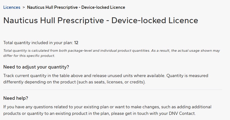 Device-locked Licence Usage